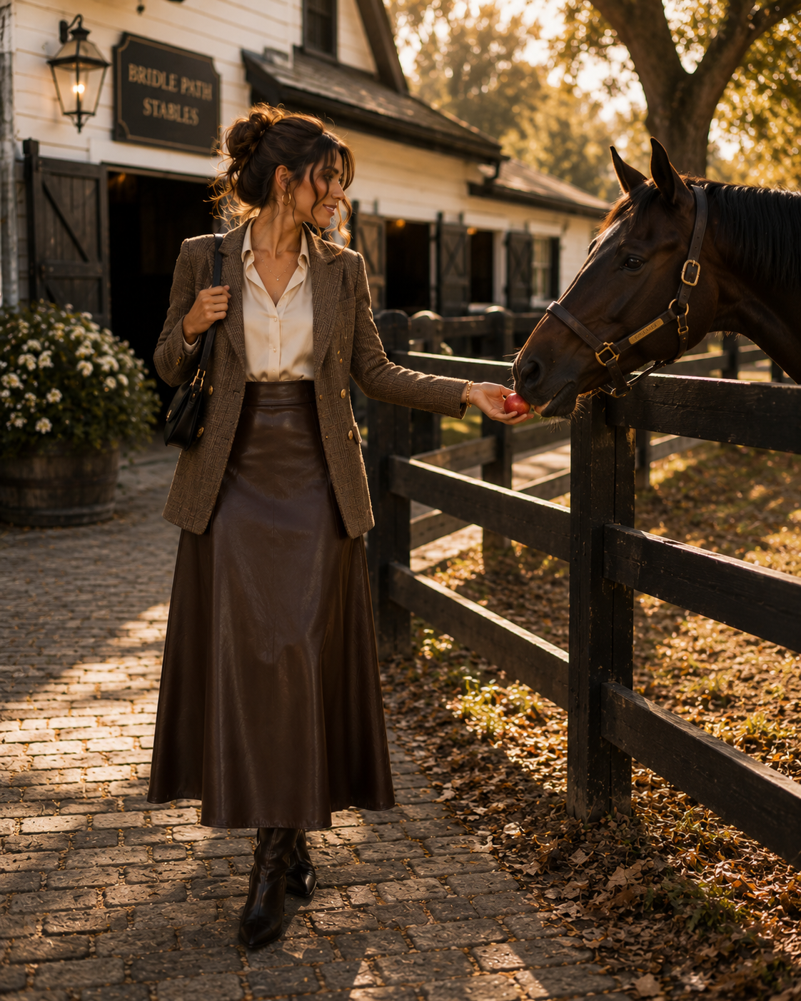 The Bridle Path Midi Skirt