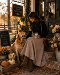 The Autumn Ridge Midi Skirt