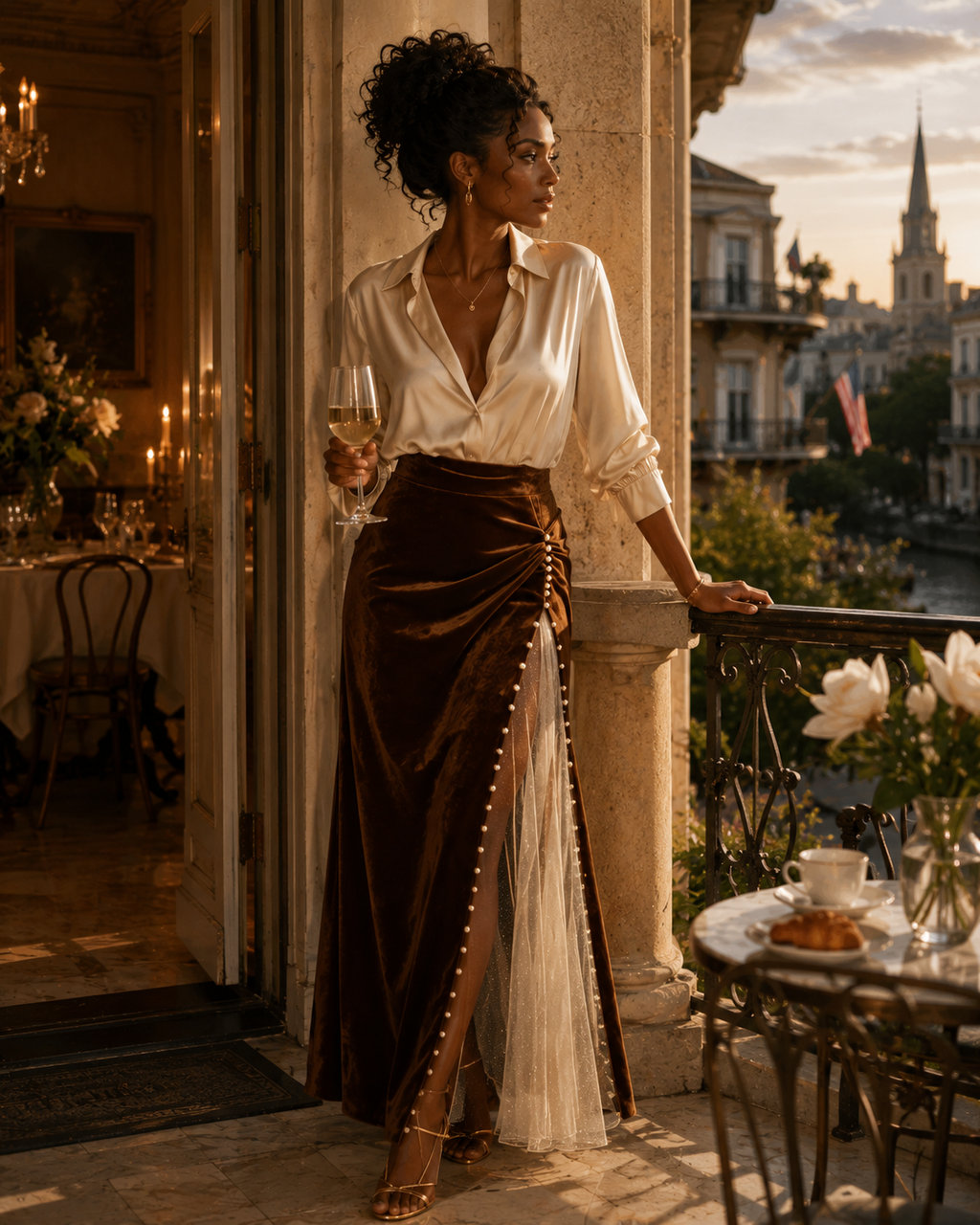 The Belle Reve Maxi Skirt