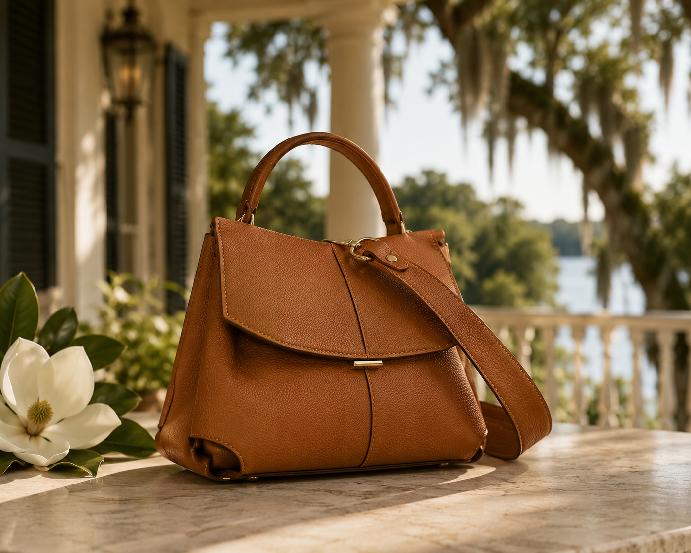 The Magnolia Bluff Crossbody