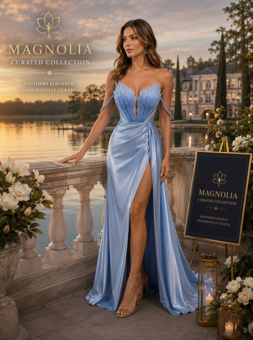 The Blue Heron Gala Dress